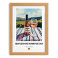 Rosado de Somontano – Spanish Rose Wine, Bodega Painting, set in oak frame