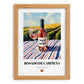 Rosado de Cariñena – Spanish Rose Wine, Wine Bar Poster, set in oak frame