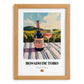 Rosado de Toro – Spanish Rose Wine, Tasting Room Print, set in oak frame