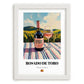 Rosado de Toro – Spanish Rose Wine, Tasting Room Print, placed in minimal white frame