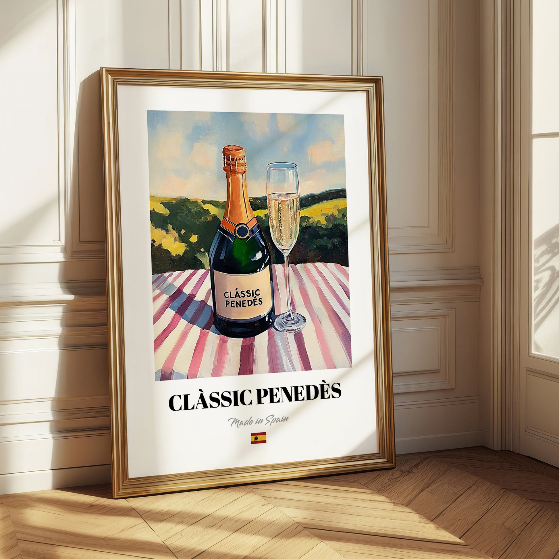 Clàssic Penedès – Spanish Sparkling Wine, Bodega Wall Decor