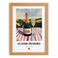 Clàssic Penedès – Spanish Sparkling Wine, Bodega Wall Decor, set in oak frame