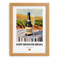 Espumoso de Rioja – Spanish Sparkling Wine, Vinoteca Illustration, set in oak frame