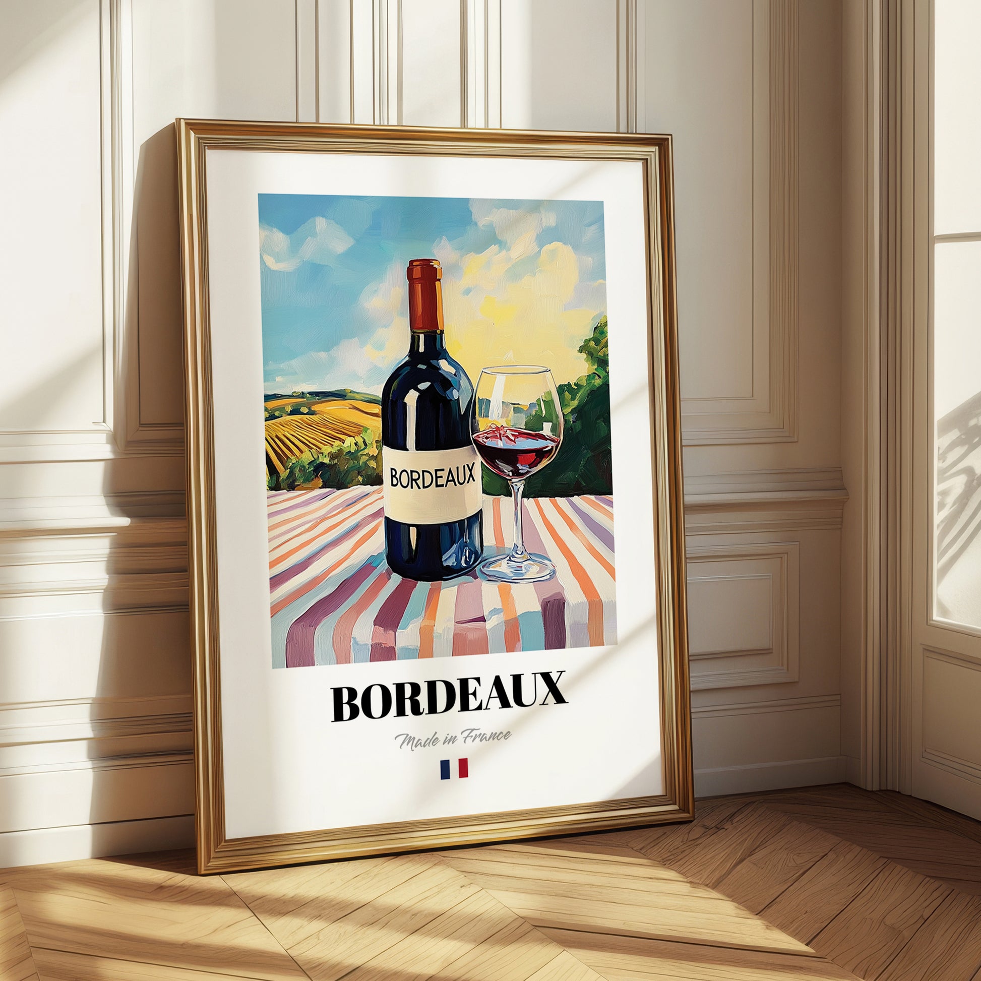 Bordeaux – French Red Wine, Wine Bar Poster