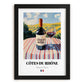 Côtes du Rhône – French Red Wine, Vinoteca Poster, in sleek black frame
