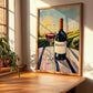 Beaujolais – French Red Wine, Vinoteca Wall Art, clean layout with no caption