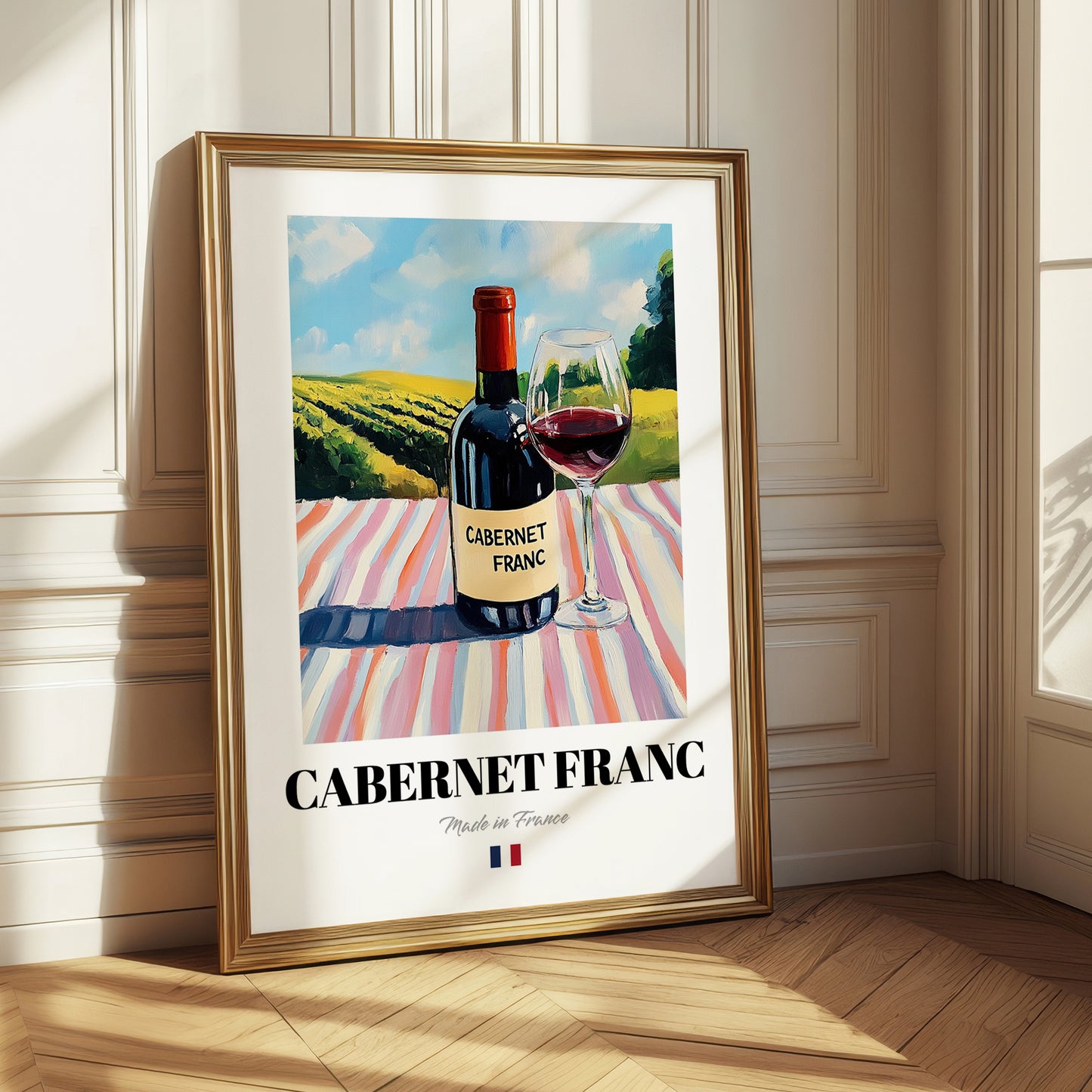 Cabernet Franc – French Red Wine, Enoteca Poster