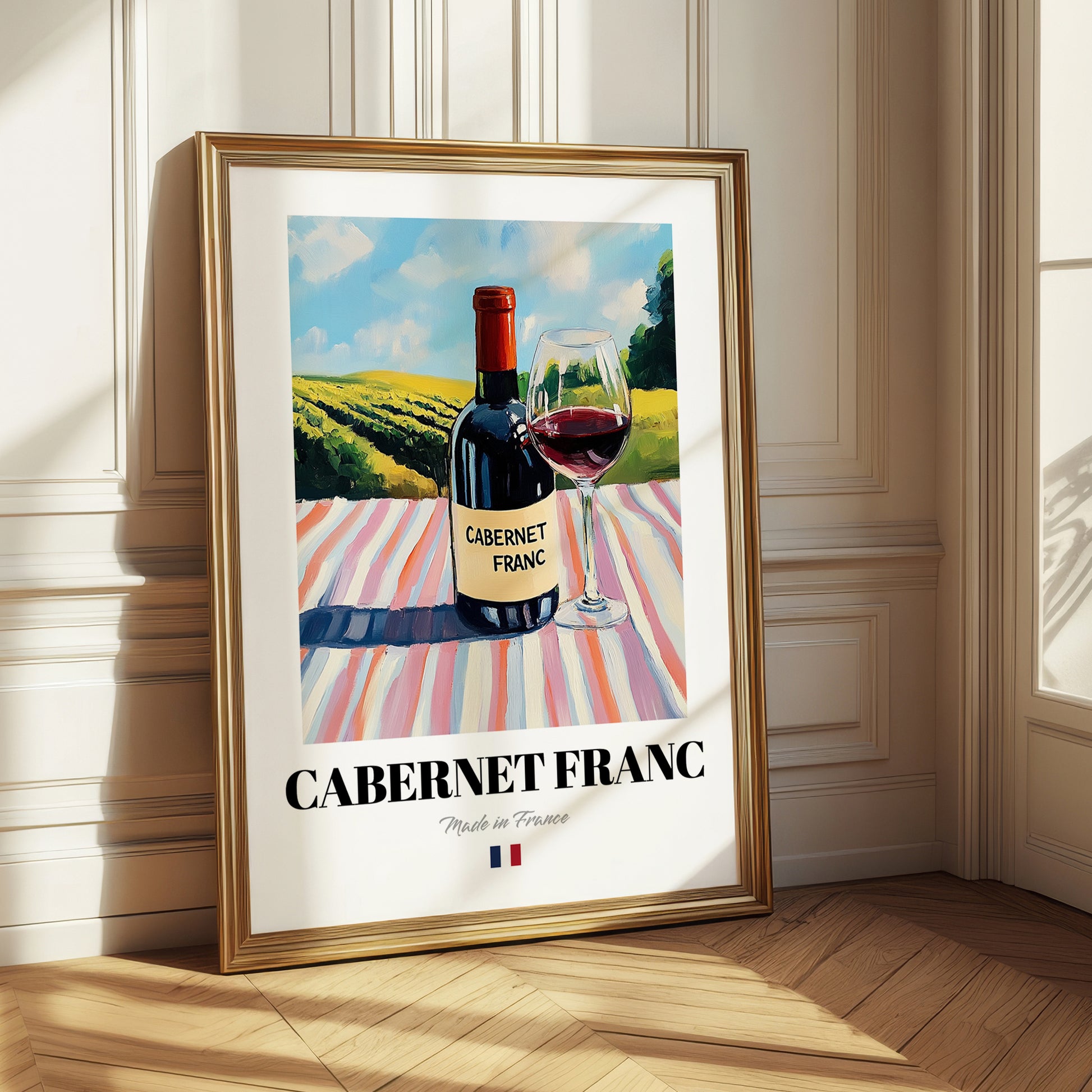 Cabernet Franc – French Red Wine, Enoteca Poster