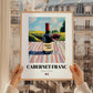 Cabernet Franc – French Red Wine, Enoteca Poster, styled in a charming Paris street view