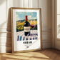Syrah – French Red Wine, Vinoteca Poster