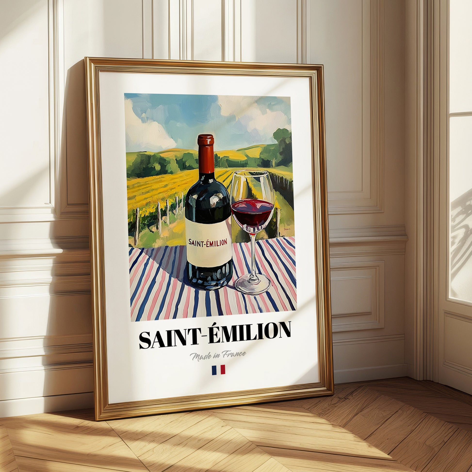 Saint-Émilion – French Red Wine, Vinoteca Still Life