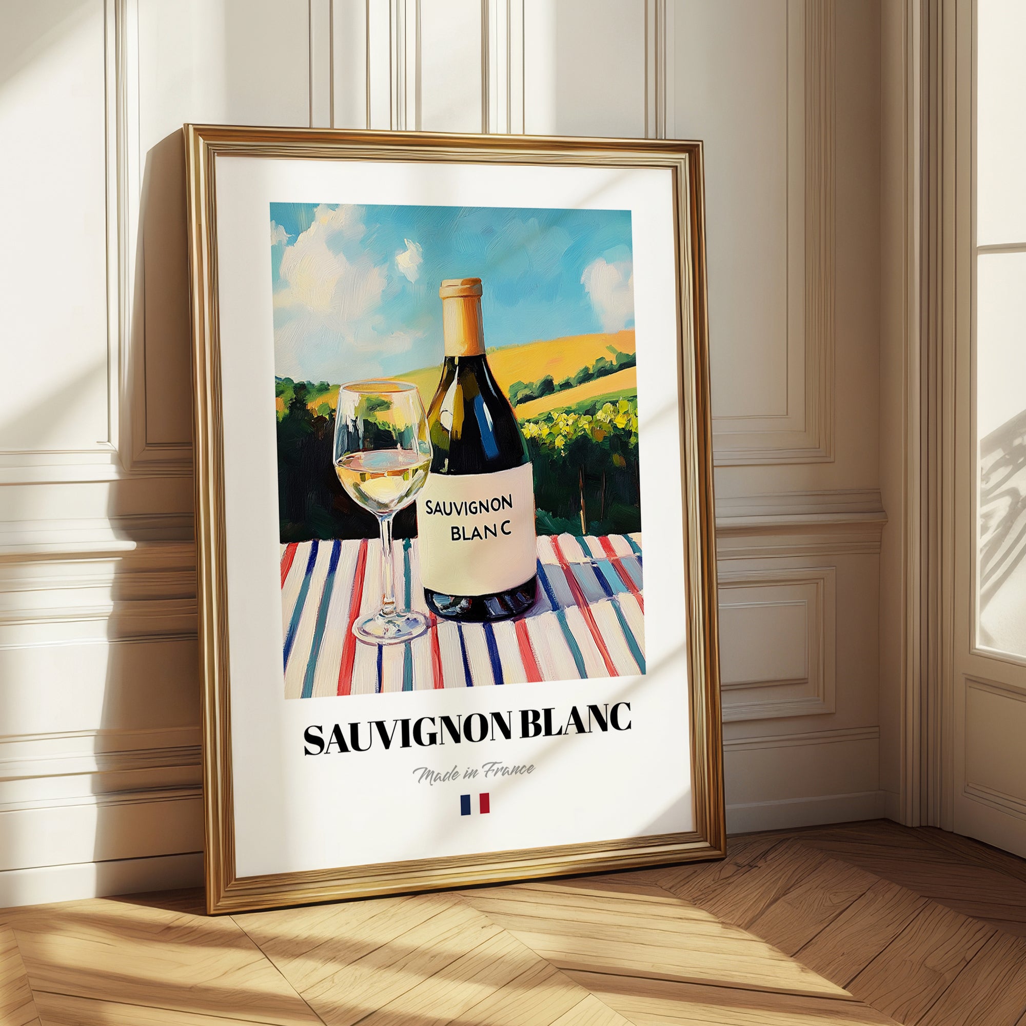 Sauvignon Blanc – French White Wine, Wine Bar Still Life