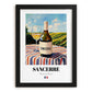 Sancerre – French White Wine, Wine Bar Poster, in sleek black frame