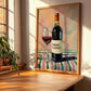 Chianti Classico – Italian Red Wine, Wine Bar Wall Art, clean layout with no caption
