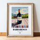 Barbaresco – Italian Red Wine, Wine Bar Still Life, in wooden frame leaning on the floor