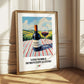 Vino Nobile di Montepulciano – Italian Red Wine, Vineyard Terrace Poster