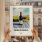 Nero d'Avola – Italian Red Wine, Wine Bar Wall Art, styled in a charming Paris street view