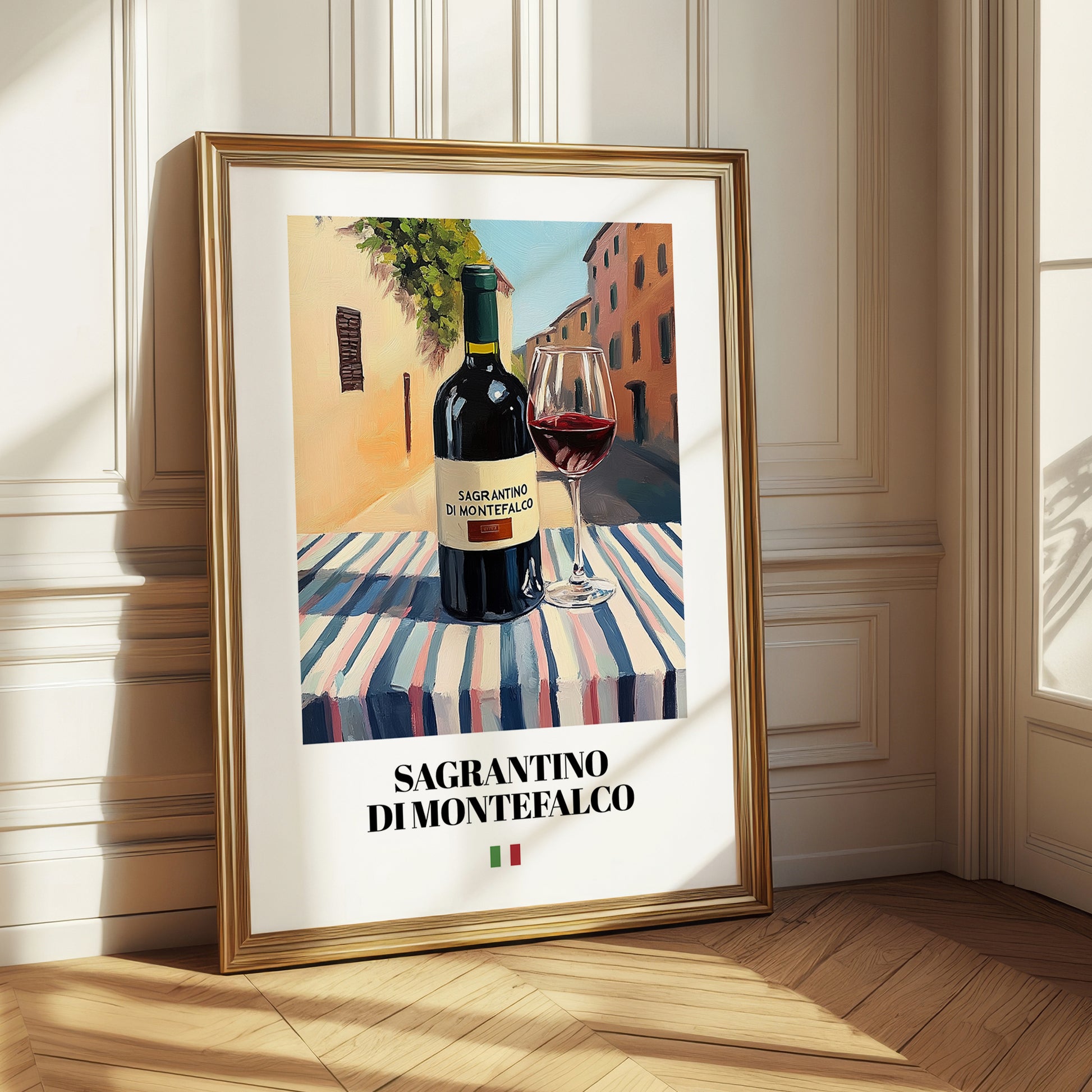 Sagrantino di Montefalco – Italian Red Wine, Enoteca Poster