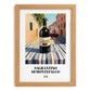 Sagrantino di Montefalco – Italian Red Wine, Enoteca Poster, set in oak frame