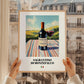 Sagrantino di Montefalco – Italian Red Wine, Wine Bar Painting, styled in a charming Paris street view
