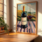 Taurasi – Italian Red Wine, Bodega Illustration, clean layout with no caption