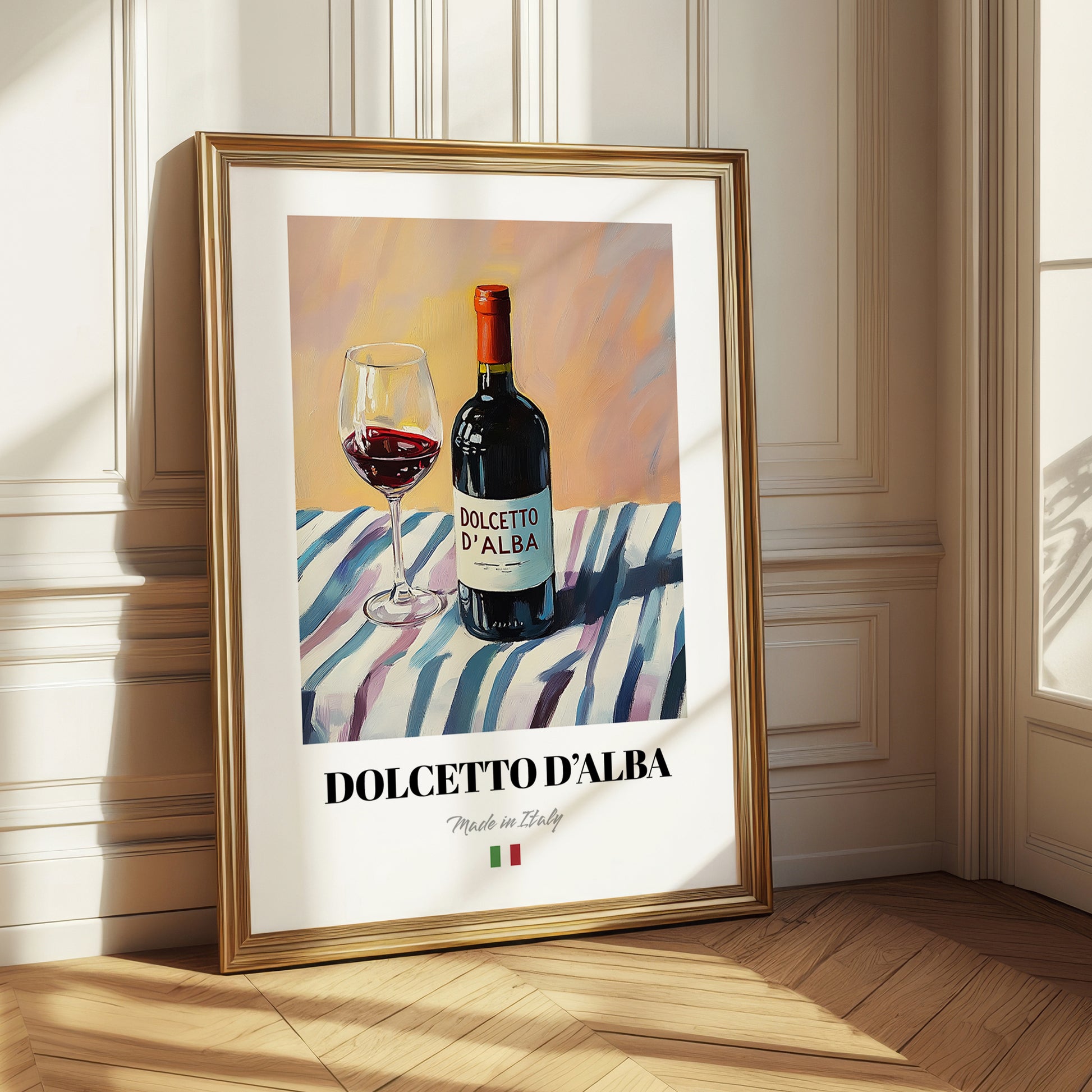 Dolcetto d'Alba – Italian Red Wine, Wine Bar Wall Art