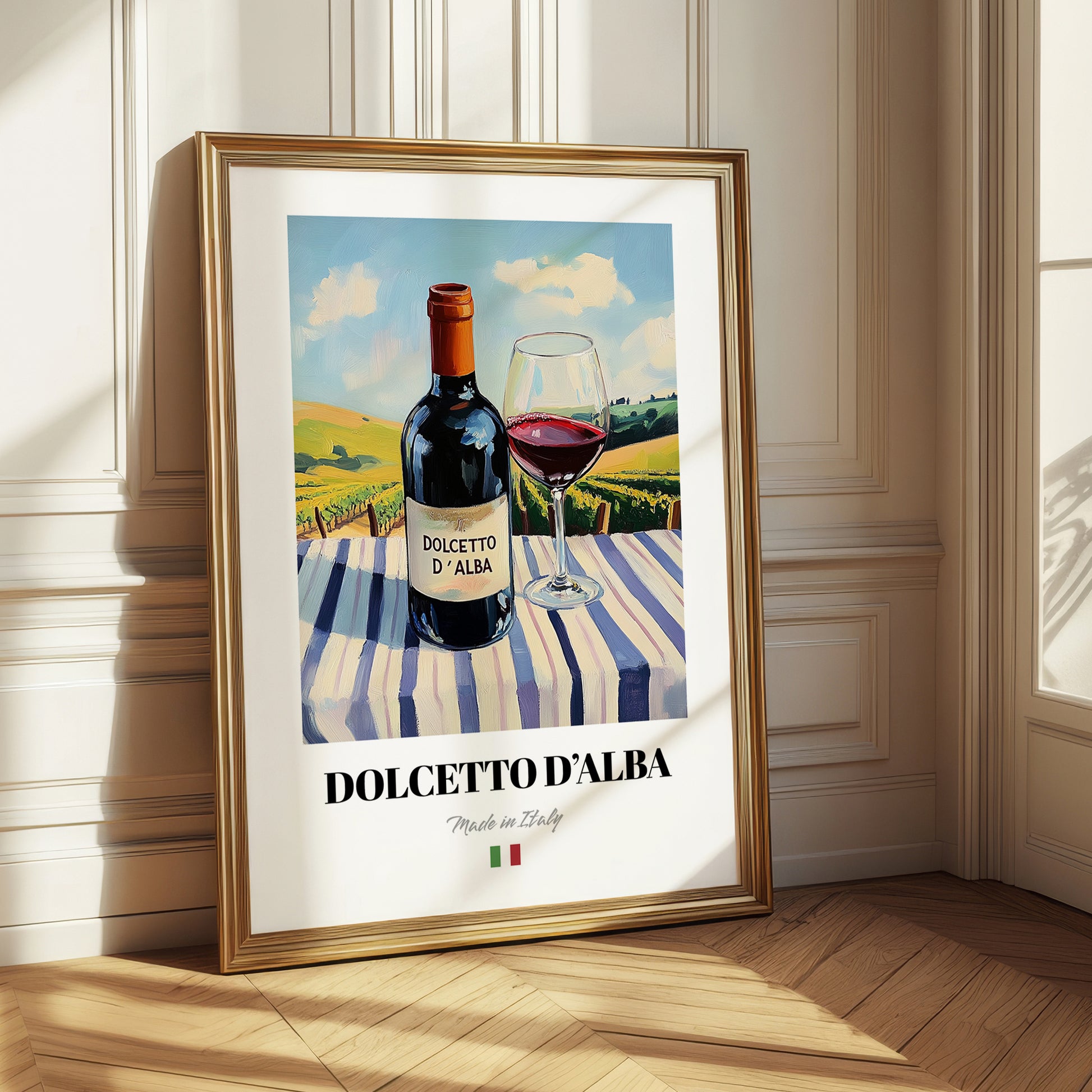 Dolcetto d'Alba – Italian Red Wine, Vinoteca Wall Art