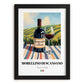 Morellino di Scansano – Italian Red Wine, Vinoteca Art, in sleek black frame