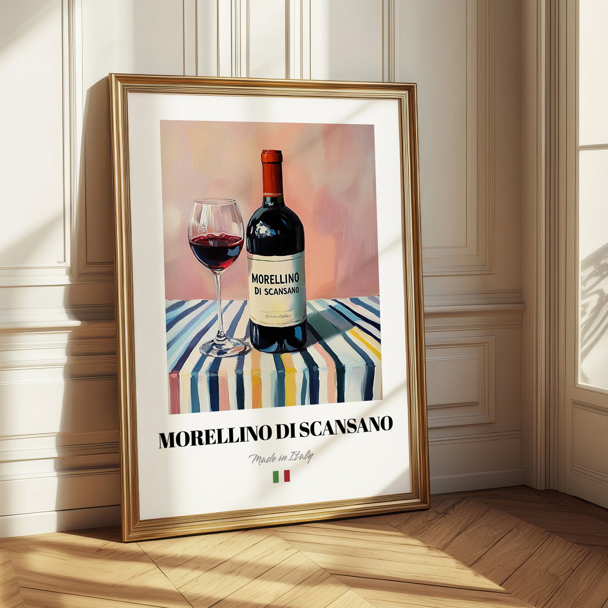 Morellino di Scansano – Italian Red Wine, Tasting Room Wall Art
