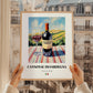 Cannonau di Sardegna – Italian Red Wine, Bodega Wall Art, styled in a charming Paris street view