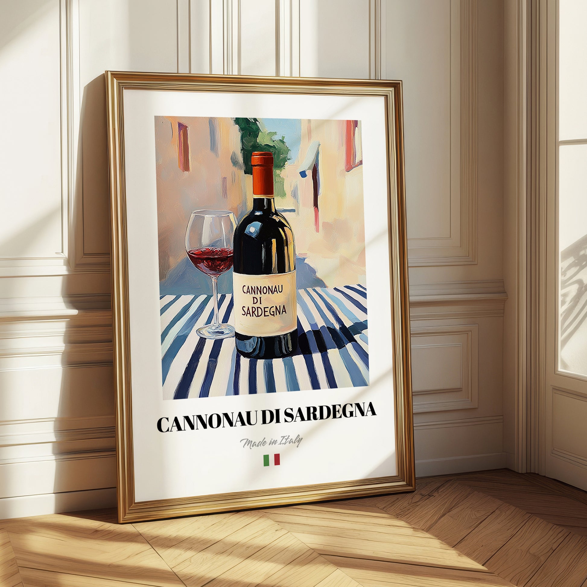 Cannonau di Sardegna – Italian Red Wine, Wine Bar Poster