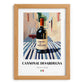Cannonau di Sardegna – Italian Red Wine, Wine Bar Poster, set in oak frame