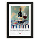 Sangiovese di Romagna – Italian Red Wine, Vinoteca Poster, in sleek black frame