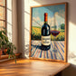 Sangiovese di Romagna – Italian Red Wine, Vinoteca Painting, clean layout with no caption