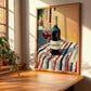 Lagrein – Italian Red Wine, Wine Bar Art, clean layout with no caption