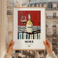 Soave – Italian White Wine, Wine Bar Still Life, styled in a charming Paris street view