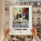 Verdicchio – Italian White Wine, Wine Bar Still Life, styled in a charming Paris street view