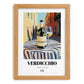 Verdicchio – Italian White Wine, Wine Bar Still Life, set in oak frame