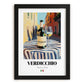 Verdicchio – Italian White Wine, Wine Bar Still Life, in sleek black frame