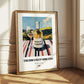 Trebbiano d'Abruzzo – Italian White Wine, Vineyard Terrace Print