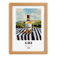 Gavi – Italian White Wine, Vineyard Terrace Wall Art, set in oak frame