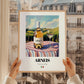 Arneis – Italian White Wine, Wine Bar Wall Art, styled in a charming Paris street view
