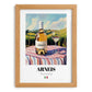 Arneis – Italian White Wine, Wine Bar Wall Art, set in oak frame